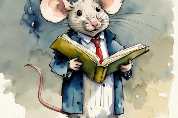 ai generated mouse teacher read 8555461