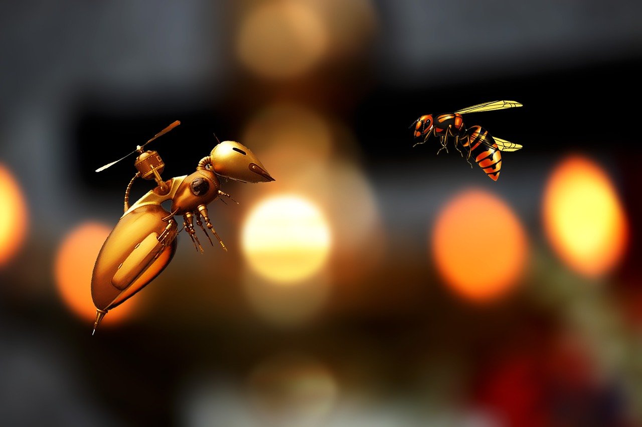 bee abstract insect nature honey 2984342