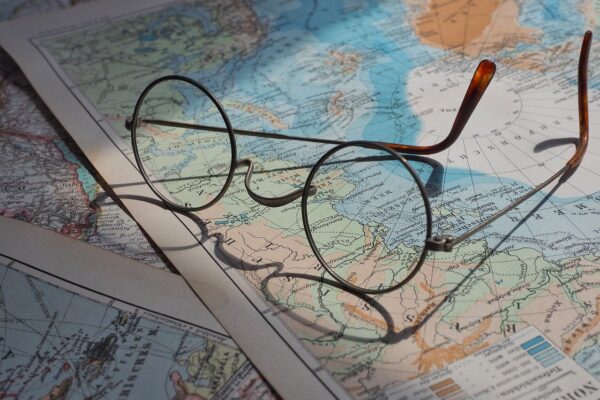 eyeglasses world map map 8227429