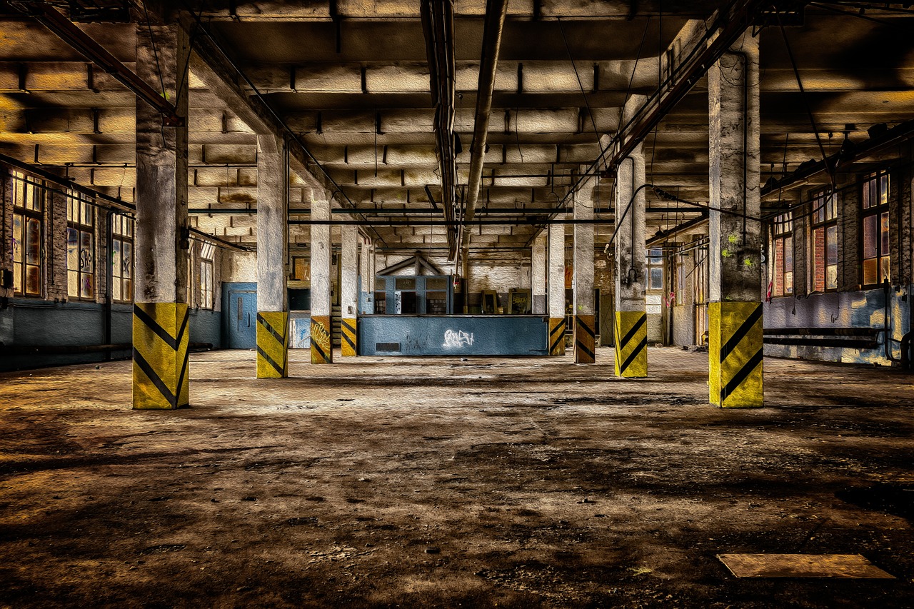 factory hall abandoned ruin 3337207