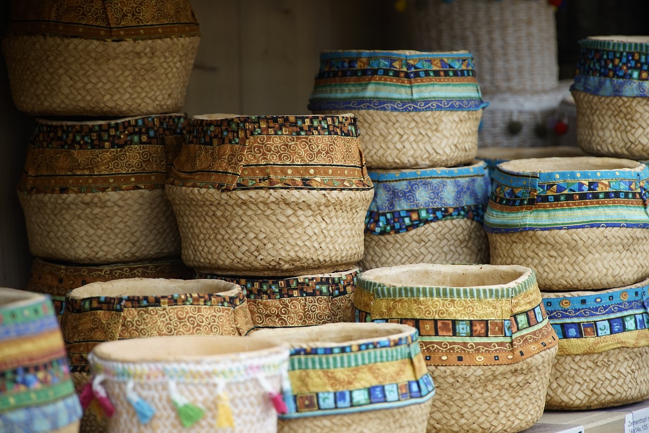 market baskets pattern ethnic 6941922