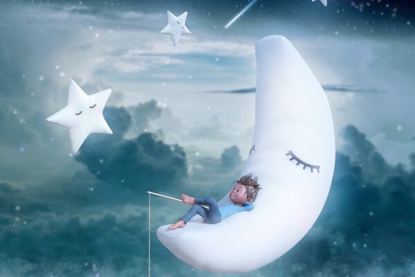 moon star boy fishing dream 4450739