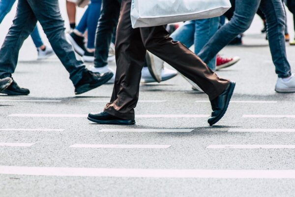 pedestrian feet steps people road 8037900