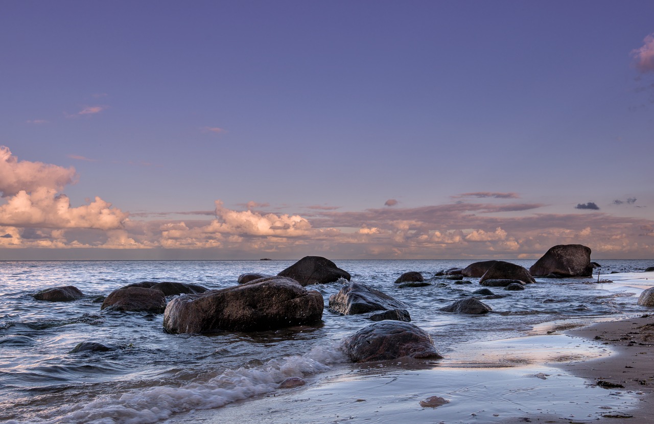 rock stones sea coast seascape 7118843