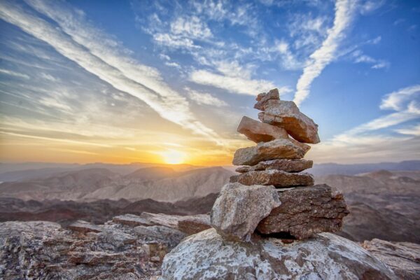 rocks balance sunset mountain top 1757593