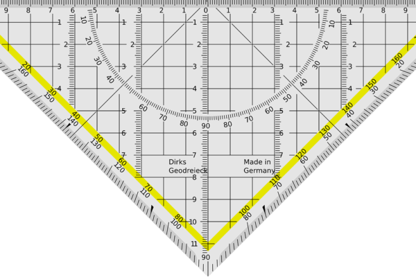 triangle ruler angle centimetres 161210