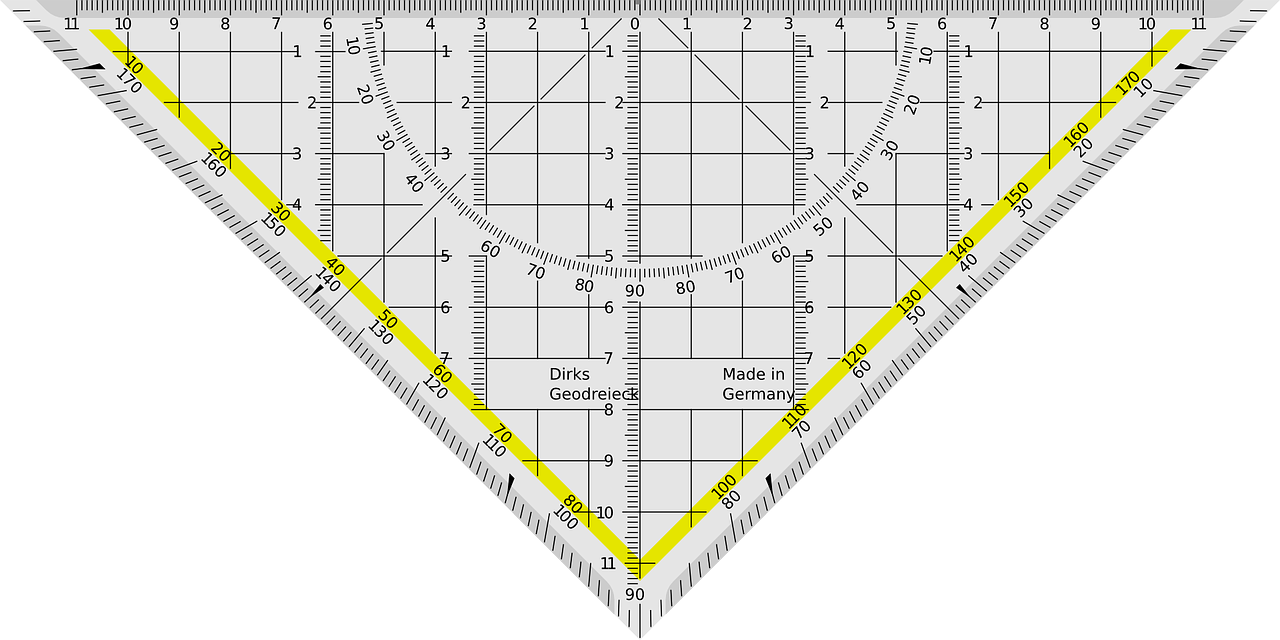 triangle ruler angle centimetres 161210