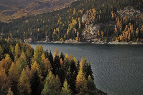 twilight lake alpine mountains 5003856